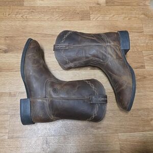 Ariat Heritage Roper Western Boot Brown Mens Size Men's 11.5